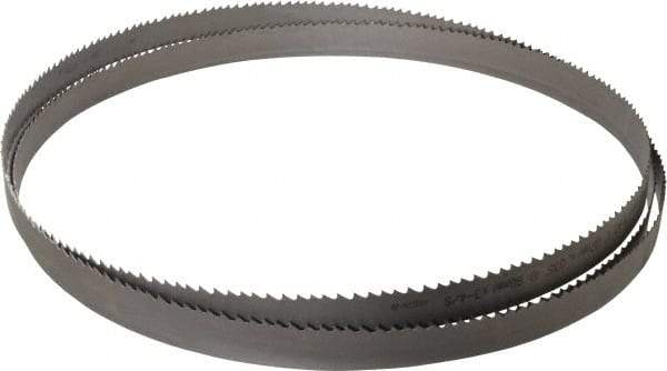 Starrett - 3 to 4 TPI, 13' 3" Long x 1" Wide x 0.035" Thick, Welded Band Saw Blade - Bi-Metal, Toothed Edge, Raker Tooth Set, Contour Cutting - Industrial Tool & Supply