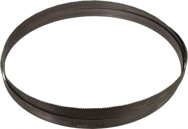 Starrett - 6 to 10 TPI, 13' 3" Long x 1" Wide x 0.035" Thick, Welded Band Saw Blade - Bi-Metal, Toothed Edge, Raker Tooth Set, Contour Cutting - Industrial Tool & Supply