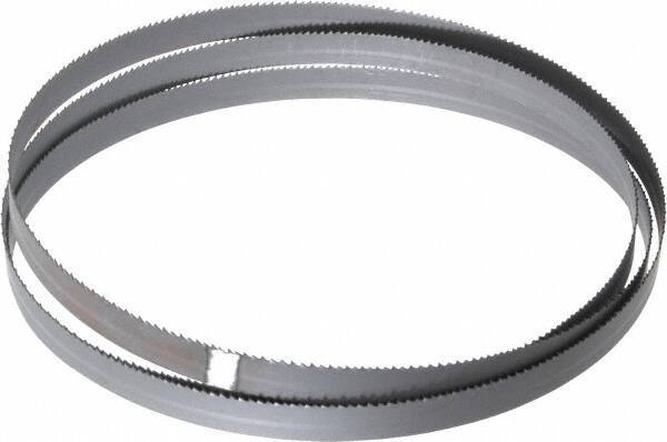 Starrett - 10 to 14 TPI, 5' 8" Long x 1/2" Wide x 0.025" Thick, Welded Band Saw Blade - Bi-Metal, Toothed Edge, Raker Tooth Set, Contour Cutting - Industrial Tool & Supply