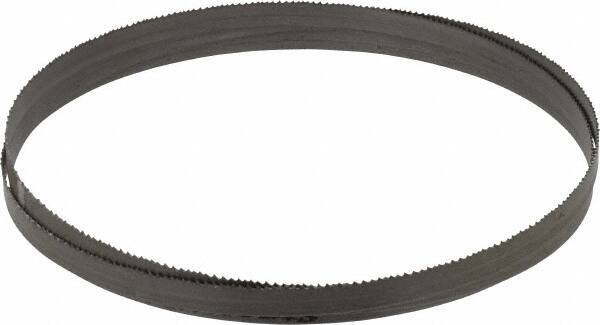 Starrett - 8 to 12 TPI, 7' 5" Long x 1/2" Wide x 0.035" Thick, Welded Band Saw Blade - Bi-Metal, Toothed Edge, Raker Tooth Set, Contour Cutting - Industrial Tool & Supply