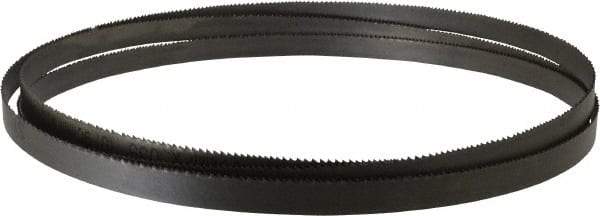 Starrett - 10 to 14 TPI, 7' 6" Long x 1/2" Wide x 0.035" Thick, Welded Band Saw Blade - Bi-Metal, Toothed Edge, Raker Tooth Set, Contour Cutting - Industrial Tool & Supply