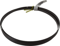 Starrett - 14 TPI, 7' 8" Long x 1/2" Wide x 0.035" Thick, Welded Band Saw Blade - Bi-Metal, Toothed Edge, Raker Tooth Set, Contour Cutting - Industrial Tool & Supply