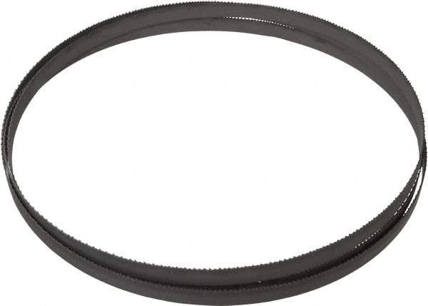 Starrett - 10 to 14 TPI, 7' 9" Long x 1/2" Wide x 0.035" Thick, Welded Band Saw Blade - Bi-Metal, Toothed Edge, Raker Tooth Set, Contour Cutting - Industrial Tool & Supply