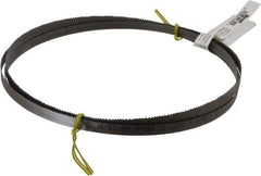 Starrett - 8 to 12 TPI, 8' 2" Long x 1/2" Wide x 0.025" Thick, Welded Band Saw Blade - Bi-Metal, Toothed Edge, Raker Tooth Set, Contour Cutting - Industrial Tool & Supply