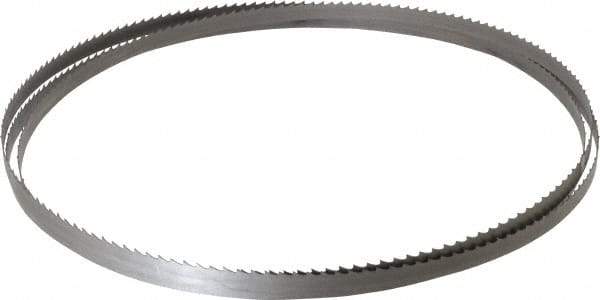 Starrett - 4 TPI, 10' Long x 1/2" Wide x 0.025" Thick, Welded Band Saw Blade - Bi-Metal, Toothed Edge, Raker Tooth Set, Contour Cutting - Industrial Tool & Supply