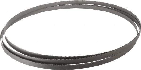 Starrett - 10 TPI, 10' 2" Long x 1/2" Wide x 0.035" Thick, Welded Band Saw Blade - Bi-Metal, Toothed Edge, Raker Tooth Set, Contour Cutting - Industrial Tool & Supply
