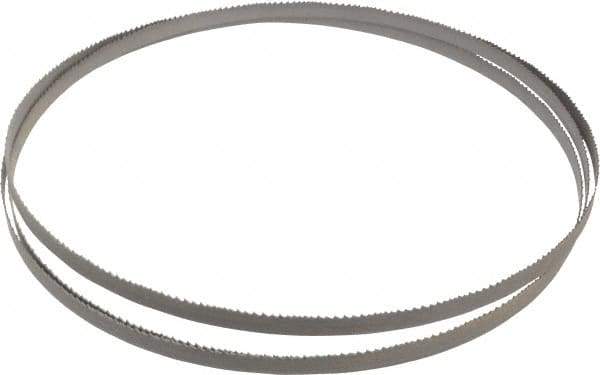 Starrett - 6 to 10 TPI, 10' 2" Long x 1/2" Wide x 0.035" Thick, Welded Band Saw Blade - Bi-Metal, Toothed Edge, Raker Tooth Set, Contour Cutting - Industrial Tool & Supply