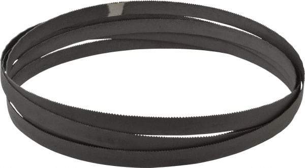 Starrett - 14 to 18 TPI, 10' 10" Long x 1/2" Wide x 0.025" Thick, Welded Band Saw Blade - Bi-Metal, Toothed Edge, Raker Tooth Set, Contour Cutting - Industrial Tool & Supply