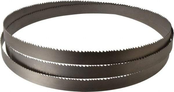Starrett - 4 to 6 TPI, 10' 10" Long x 1" Wide x 0.035" Thick, Welded Band Saw Blade - Bi-Metal, Toothed Edge, Raker Tooth Set, Contour Cutting - Industrial Tool & Supply