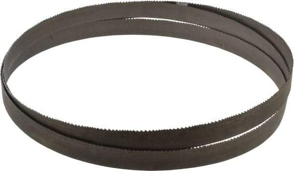 Starrett - 6 to 10 TPI, 10' 11" Long x 1" Wide x 0.035" Thick, Welded Band Saw Blade - Bi-Metal, Toothed Edge, Raker Tooth Set, Contour Cutting - Industrial Tool & Supply