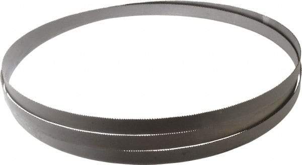 Starrett - 10 to 14 TPI, 11' 1" Long x 3/4" Wide x 0.035" Thick, Welded Band Saw Blade - Bi-Metal, Toothed Edge, Raker Tooth Set, Contour Cutting - Industrial Tool & Supply