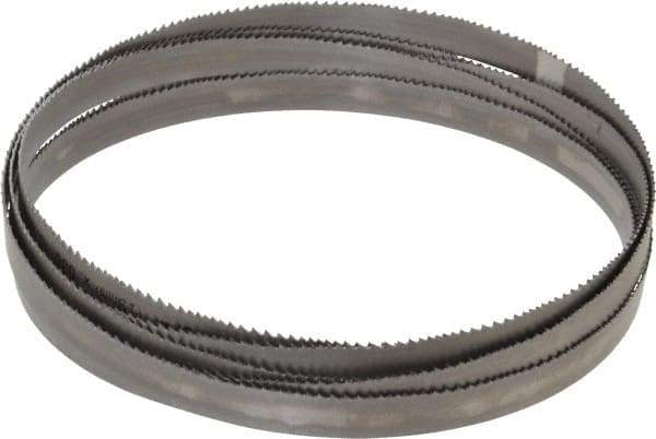 Starrett - 6 to 10 TPI, 12' 1" Long x 3/4" Wide x 0.035" Thick, Welded Band Saw Blade - Bi-Metal, Toothed Edge, Raker Tooth Set, Contour Cutting - Industrial Tool & Supply