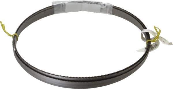 Starrett - 10 TPI, 14' 6" Long x 1/2" Wide x 0.035" Thick, Welded Band Saw Blade - Bi-Metal, Toothed Edge, Raker Tooth Set, Contour Cutting - Industrial Tool & Supply