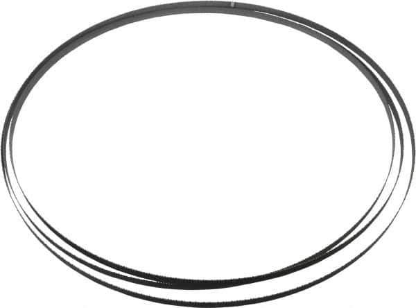 Starrett - 10 TPI, 15' 6" Long x 1/2" Wide x 0.035" Thick, Welded Band Saw Blade - Bi-Metal, Toothed Edge, Raker Tooth Set, Contour Cutting - Industrial Tool & Supply