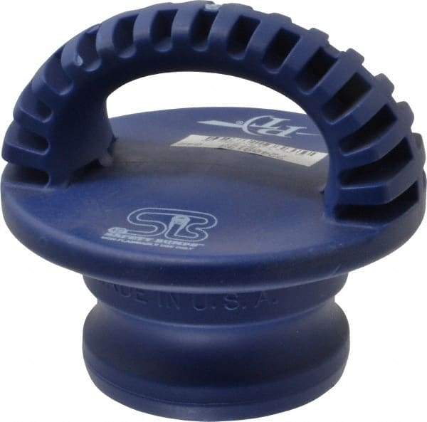 Value Collection - 3" Thread Hydrant Safety Bump Cap - Polyurethane - Industrial Tool & Supply