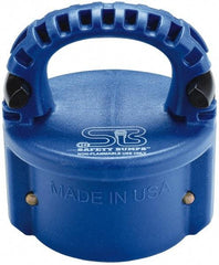 Made in USA - 4" Thread Hydrant Safety Bump Cap - Polyurethane - Industrial Tool & Supply