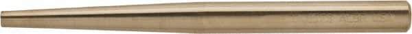 Ampco - 5/32" Nonsparking Punch - 4-3/4" OAL, Nickel Aluminum Bronze - Industrial Tool & Supply