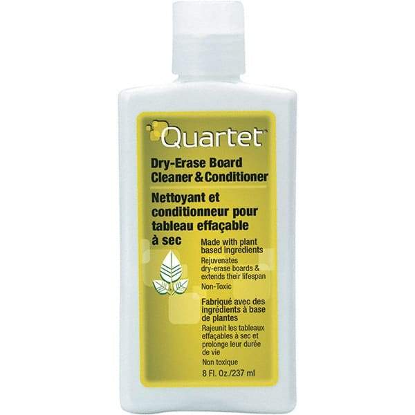 Quartet - 8 oz Bottle White Board & Dry Erase Board Cleaner - For Use with Dry Erase Marker Boards - Industrial Tool & Supply
