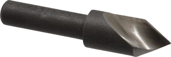 Keo - 3/8" Head Diam, 1/4" Shank Diam, 1 Flute 60° High Speed Steel Countersink - Industrial Tool & Supply