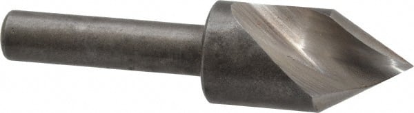 Keo - 1/2" Head Diam, 1/4" Shank Diam, 1 Flute 60° High Speed Steel Countersink - Industrial Tool & Supply
