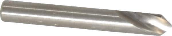 Keo - 3/16" Head Diam, 3/16" Shank Diam, 1 Flute 82° High Speed Steel Countersink - Bright Finish, 1-3/8" OAL, Single End, Straight Shank, Right Hand Cut - Industrial Tool & Supply