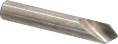 Keo - 1/4" Head Diam, 1/4" Shank Diam, 1 Flute 82° High Speed Steel Countersink - Bright Finish, 1-1/2" OAL, Single End, Straight Shank, Right Hand Cut - Industrial Tool & Supply