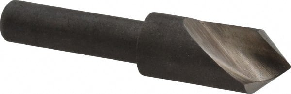 Keo - 3/8" Head Diam, 1/4" Shank Diam, 1 Flute 82° High Speed Steel Countersink - Industrial Tool & Supply