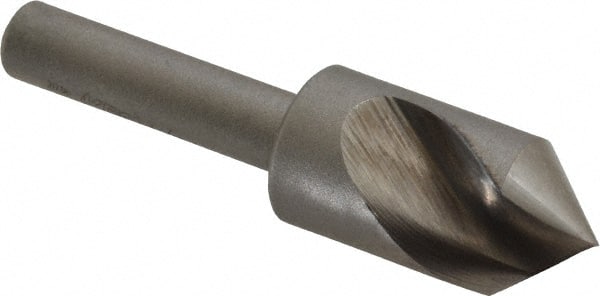 Keo - 1/2" Head Diam, 1/4" Shank Diam, 1 Flute 82° High Speed Steel Countersink - Industrial Tool & Supply