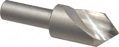 Keo - 5/8" Head Diam, 3/8" Shank Diam, 1 Flute 82° High Speed Steel Countersink - Bright Finish, 2-1/4" OAL, Single End, Straight Shank, Right Hand Cut - Industrial Tool & Supply