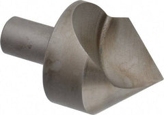 Keo - 2" Head Diam, 3/4" Shank Diam, 1 Flute 82° High Speed Steel Countersink - Bright Finish, 3-1/4" OAL, Single End, Straight Shank, Right Hand Cut - Industrial Tool & Supply
