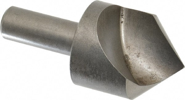 Keo - 1-1/4" Head Diam, 1/2" Shank Diam, 1 Flute 90° High Speed Steel Countersink - Industrial Tool & Supply