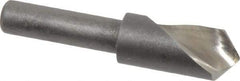 Keo - 3/8" Head Diam, 1/4" Shank Diam, 1 Flute 100° High Speed Steel Countersink - Bright Finish, 1-3/4" OAL, Single End, Straight Shank, Right Hand Cut - Industrial Tool & Supply