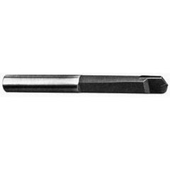 APT - 7/16", 120° Point, Carbide-Tipped Straight Flute Drill Bit - Industrial Tool & Supply