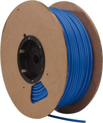 Parker - 11/64" ID x 1/4" OD, 0.04" Wall Thickness, 500' Long, Polyethylene Tube - Blue, 120 Max psi, -80 to 150°F - Industrial Tool & Supply