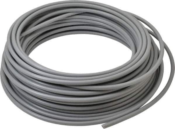 Parker - 1/4" ID x 3/8" OD, 1/16" Wall Thickness, 100' Long, Polyethylene Tube - Gray, 125 Max psi, -80 to 150°F - Industrial Tool & Supply