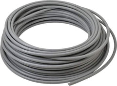 Parker - 1/4" ID x 3/8" OD, 1/16" Wall Thickness, 100' Long, Polyethylene Tube - Gray, 125 Max psi, -80 to 150°F - Industrial Tool & Supply