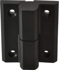Sugatsune - 2-59/64" Long x 2-23/64" Wide x 0.275" Thick, Fiberglass Reinforced Polyamide Lift-Off Hinge - Black Finish, 2 Knuckles, 4 Holes, 0.787" Pin Diam - Industrial Tool & Supply