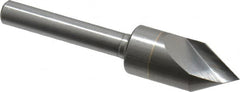 M.A. Ford - 1/2" Head Diam, 1/4" Shank Diam, 1 Flute 60° Solid Carbide Countersink - Industrial Tool & Supply