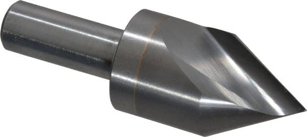 M.A. Ford - 1" Head Diam, 1/2" Shank Diam, 1 Flute 60° Solid Carbide Countersink - Industrial Tool & Supply