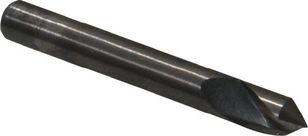 M.A. Ford - 1/4" Head Diam, 1/4" Shank Diam, 1 Flute 82° Solid Carbide Countersink - Industrial Tool & Supply