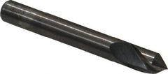 M.A. Ford - 1/4" Head Diam, 1/4" Shank Diam, 1 Flute 82° Solid Carbide Countersink - Industrial Tool & Supply
