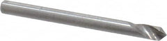 M.A. Ford - 1/8" Head Diam, 1/8" Shank Diam, 1 Flute 90° Solid Carbide Countersink - Industrial Tool & Supply