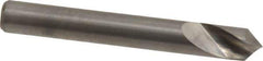 M.A. Ford - 1/4" Head Diam, 1/4" Shank Diam, 1 Flute 90° Solid Carbide Countersink - Bright Finish, 2" OAL, 0.045" Nose Diam, Single End, Straight Shank, Right Hand Cut - Industrial Tool & Supply