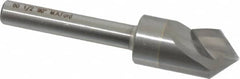 M.A. Ford - 1/2" Head Diam, 1/4" Shank Diam, 1 Flute 90° Solid Carbide Countersink - Industrial Tool & Supply
