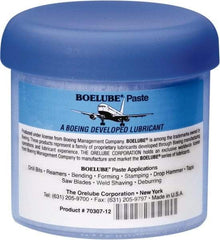 Boelube - BoeLube, 4 oz Jar Cutting Fluid - Paste, For Bending, Forming, Near Dry Machining (NDM) - Industrial Tool & Supply