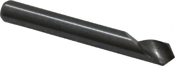 M.A. Ford - 3/16" Head Diam, 3/16" Shank Diam, 1 Flute 100° Solid Carbide Countersink - Industrial Tool & Supply