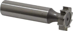 Keo - 3/4" Diam x 3/16" Face Width, High Speed Steel, 10 Teeth, Shank Connection Woodruff Keyseat Cutter - Uncoated, 2-3/16" OAL x 1/2" Shank, Straight Teeth, ANSI 606, Old Standard 9 - Industrial Tool & Supply