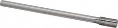 Made in USA - 9/16" Diam, 7/16" Max Diam Straight Shank, 1-1/8" Flute Length, Machine Expansion Reamer - Industrial Tool & Supply