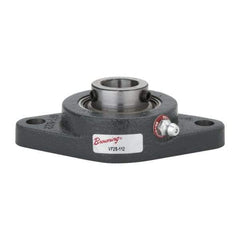 Browning - 3/4" ID, 4-13/32" OAL x 2-1/2" OAH 2-Bolt Flange - 1,444 Lb Static Cap, 2,611 Lb Dyn Cap, 3-17/32" Btw Mnt Hole Ctrs, Cast Iron - Industrial Tool & Supply