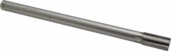 Made in USA - 21/32" Diam, 9/16" Max Diam Straight Shank, 1-1/4" Flute Length, Machine Expansion Reamer - Industrial Tool & Supply